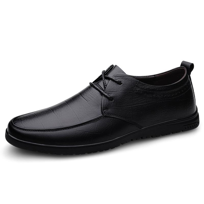FashionLuxury Brand Men Dressing Shoes Formal for Men Casual Footwear Genuine Leather Oxford Shoes Classic All-match Man Business Shoes