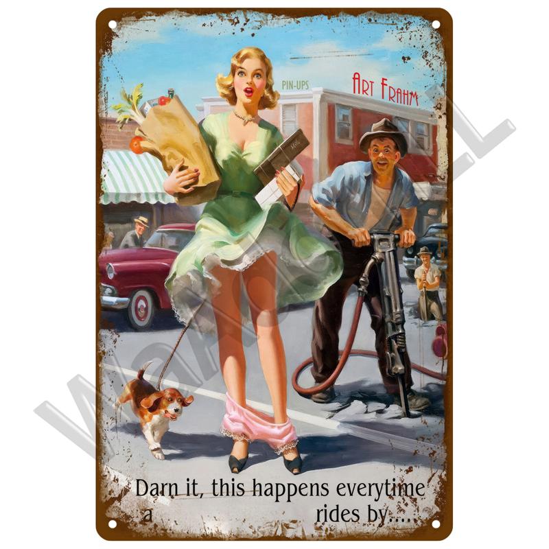 Винтажный жестяной знак, металлический плакат для гаража, мастерской, автозапчасти, ретро-автозапчасти, металлический знак, декоративная пластина для дома