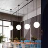 Dining Room Hanging Lamp Globe Glass Ball Pendant Light Ceiling Chandelier Living Room Bedroom Lamp Cafe Study Room Kitchen Home