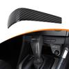 Carbon Fiber Gear Shift Knob Trim Cover For BMW E90 E92 320I 328I 2007-2012