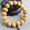 Браслет-четки из косточек персика и семян бодхи «Глаз феникса» для мужчин и женщин