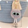 Cute Plush Keychain Creative Couples Keyring Hot Sale Bag Pendant  Gift