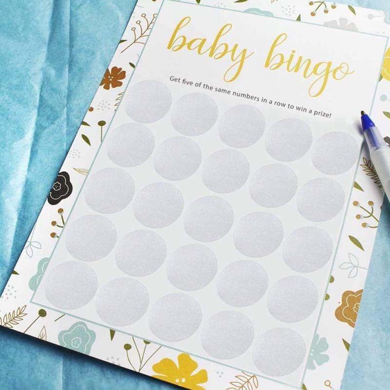 150 шт./5 листов Наклейки для скретч-слоя для изготовления скретч-карт круглые 25 мм