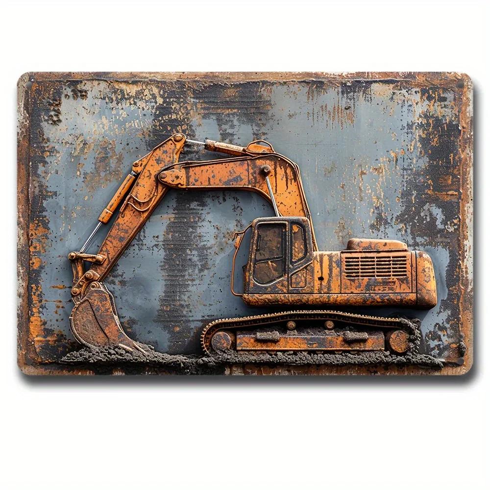 Винтажные постеры в старом стиле для грузовиков и поездов, металлические жестяные вывески, декоративные тарелки для клуба, человека, пещерного бара, отеля, кафе, Настенный декор