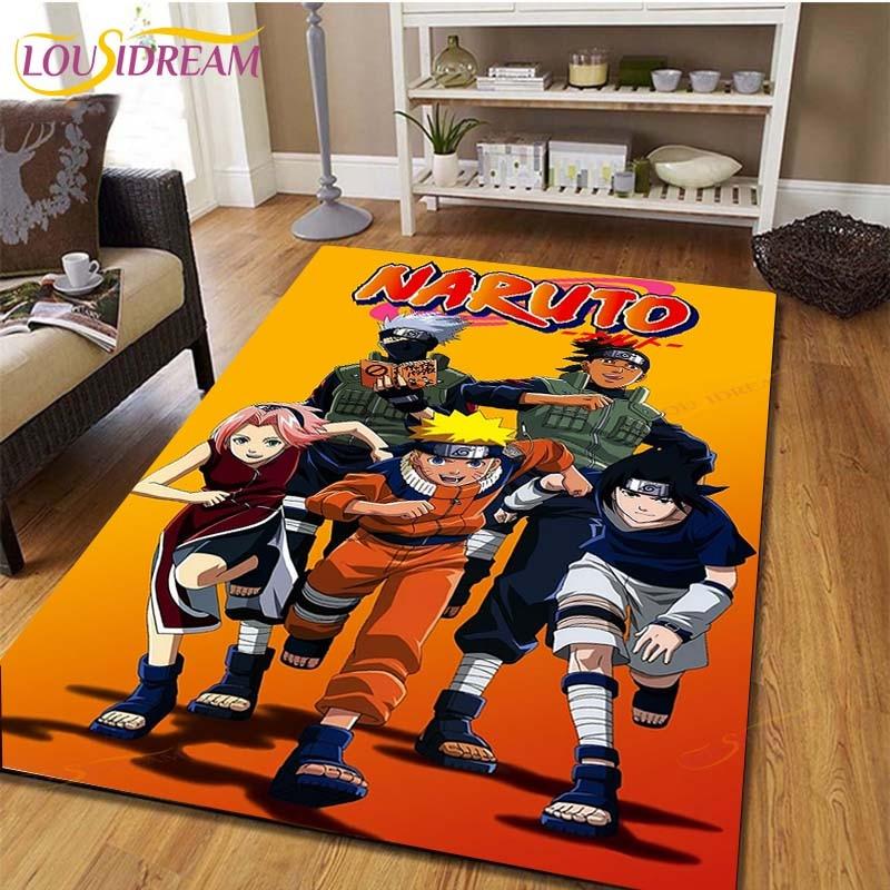 Аниме Наруто узор ковры гостиная противоскользящий коврик детские коврики для спальни коврик для йоги большой ковер декор