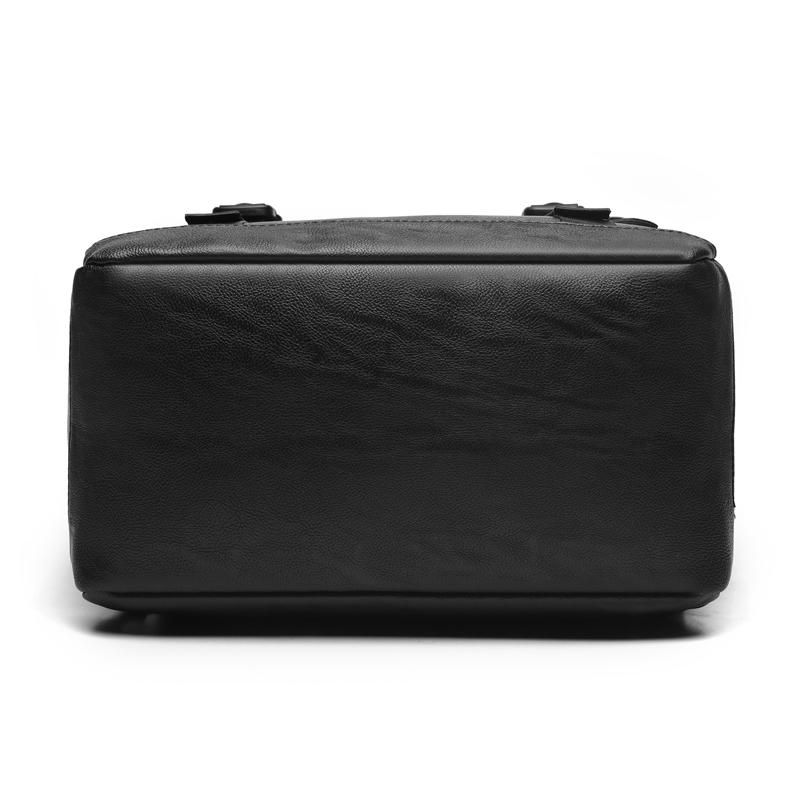 Мужской ПУ рюкзак деловой компьютерный рюкзак большой емкости рюкзак для улицы студенческий школьный рюкзак