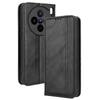 For vivo X200s 5G Leather Case Wallet Stand Retro Texture Phone Cover