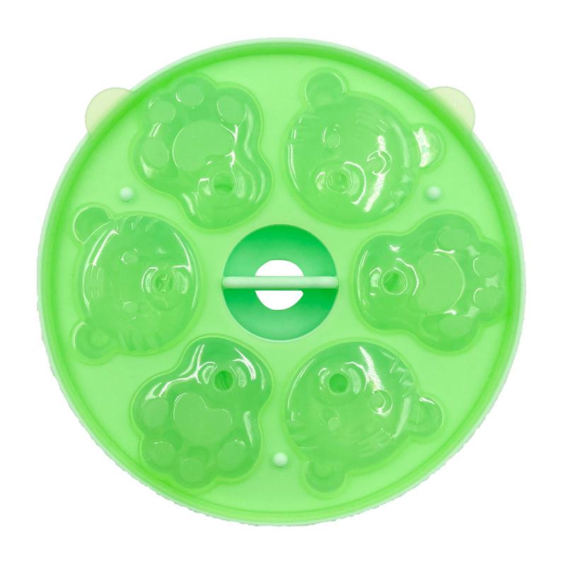 Силиконовая форма для детского питания и торта - Фигурки медведя и сосиски