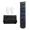 12W Portable Foldable Solar Panel Charger Dual USB 5 Volt Waterproof High Efficiency Foldable Solar