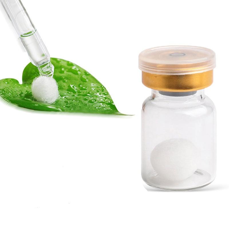 Natural Silk Protein Collagen Essence Ball Use With Lotion Or Toner Skin Care Moisturizing Nourish 5pcs