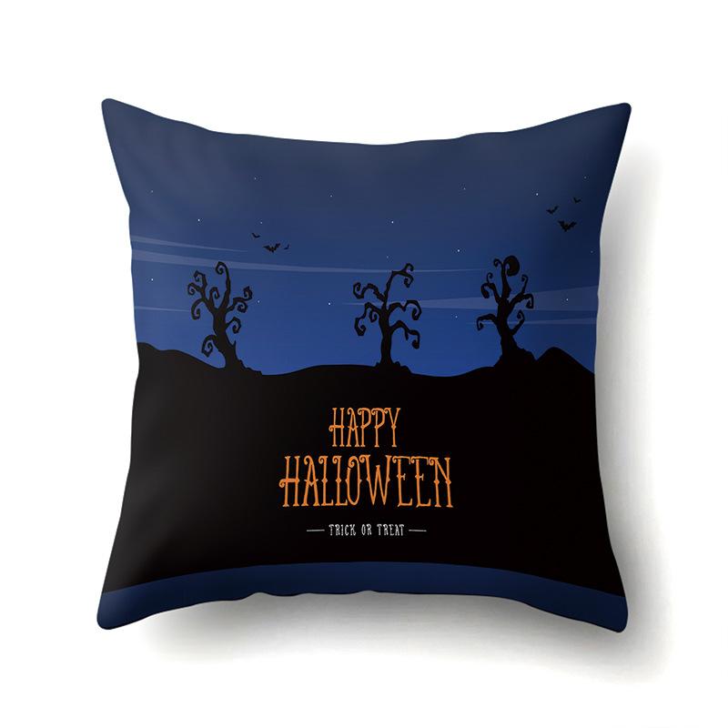 Хэллоуин Наволочка Подушка для поясницы автомобиля Тыква Чехол для диванной подушки Офис Дом Гостиная Наволочка