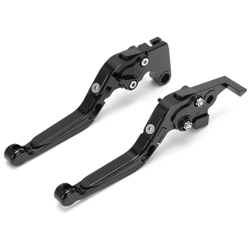 2pcs Motorcycle Brake Clutch Levers Adjustable CNC Aluminium Alloy Replacement for YAMAHA XJ6 DIVERSION 2009‑2015Black