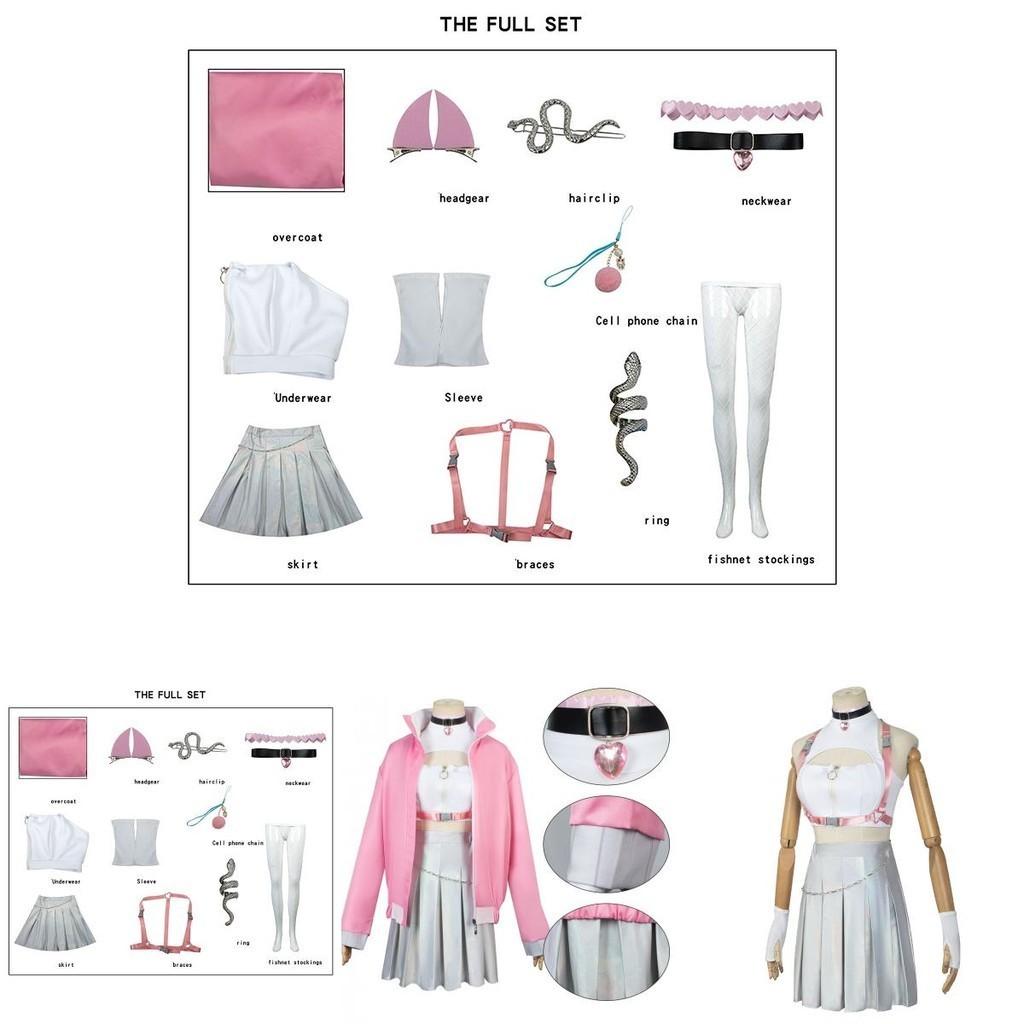 Комплект костюма для косплея Никке Богини Победы для поклонников игры и аниме