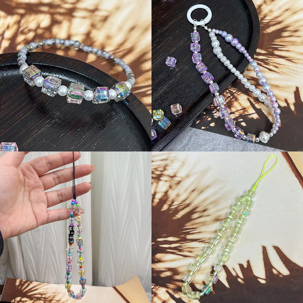 1300Pcs Acrylic Imitation Glass Three-Dimensional Magic Square Beads For DIY Bracelets Necklaces Jewelry Making