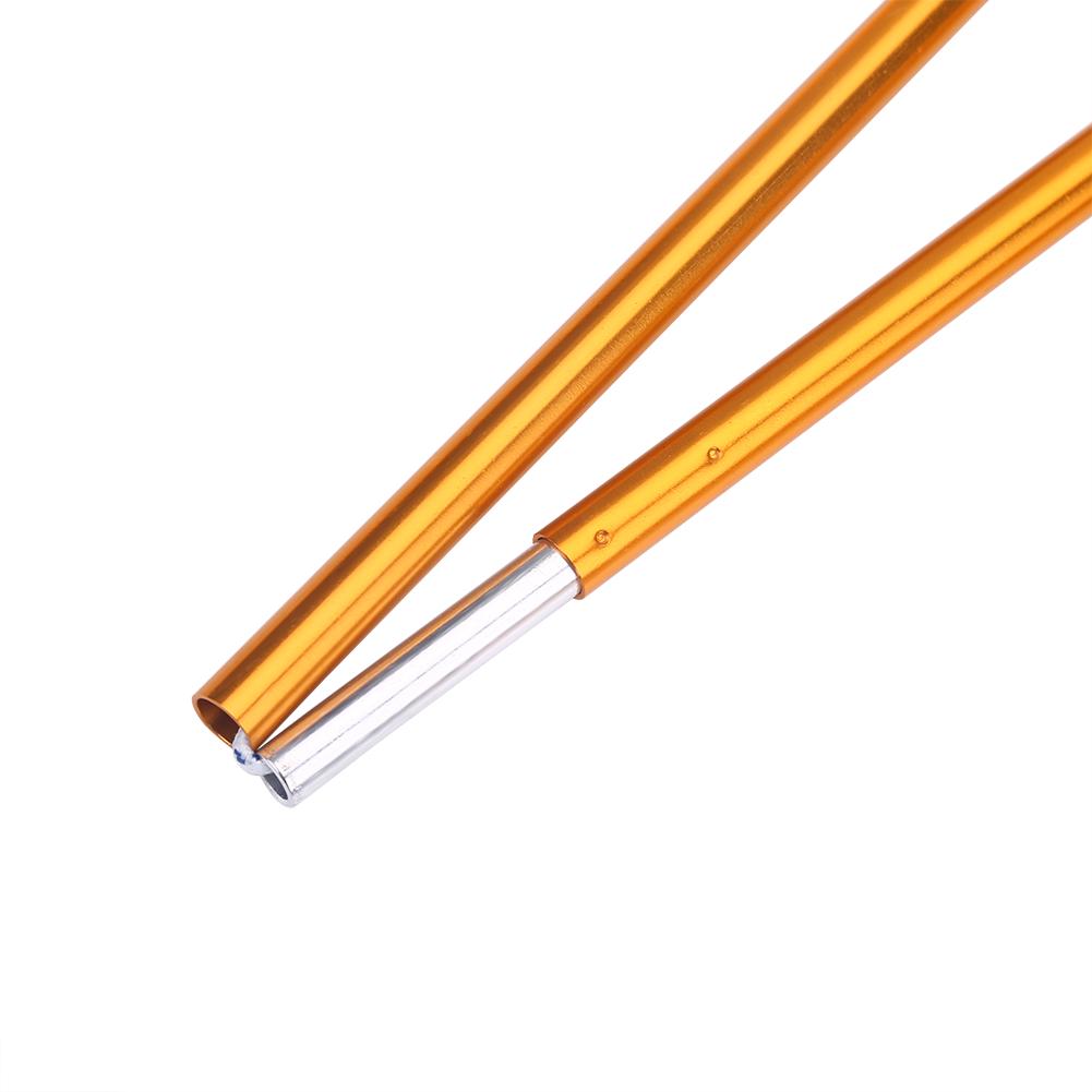 Лот 2 шт. Походные треккинговые дорожные 12 секционные из алюминиевого сплава 8,5 мм 4,42 м стойки для палатки