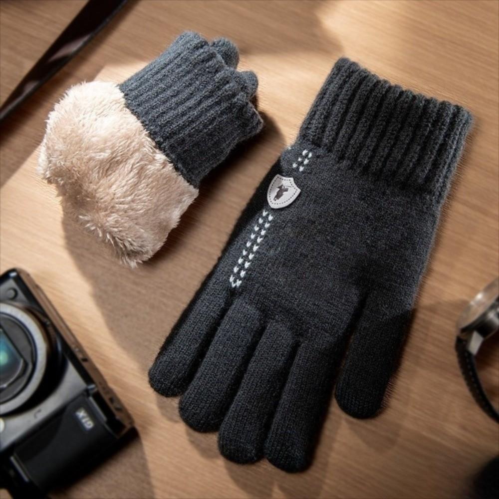 Warm Touch Screen Gloves Cold Proof Mittens Fashion Driving Gloves Winter