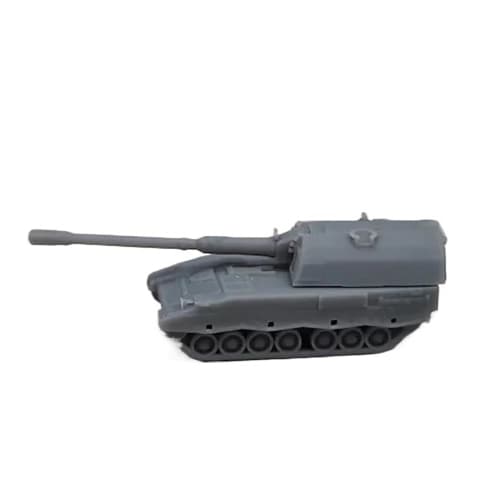 5PCS DIY Model PZH 2000 Self-Propelled Tank Model, 1/700 1/350 Scale, Unpainted Upgraded Military Vehicle Assembly Mold for Military Collections (1/70