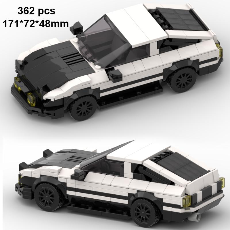 Технический MOC Автомобиль Supra City Speed Спортивный автомобиль Строительные блоки Carro Rennau Voiture Транспортное средство Гонки Игрушки Для Детей