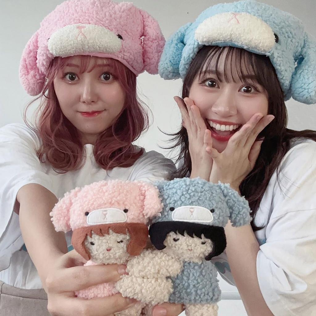 AS KNOW AS plus (ASKNOW AS PLUS) ZY0559 Mofumofumo Plush Toy Keychain Charm, a collaboration item with the Mofumofumo collaboration, available in