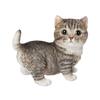 Ubia Munchkin 14 X X Doll Animal Garden H24117 Right-Facing Cat, Brown, 8.5 11.5 Cm, Figurine, Ornament, Decor, Cat,