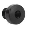 Pool Cue Back Plug Screw Aluminum Alloy Rubber Sleeve Billiard Cue End Plug for Replacement