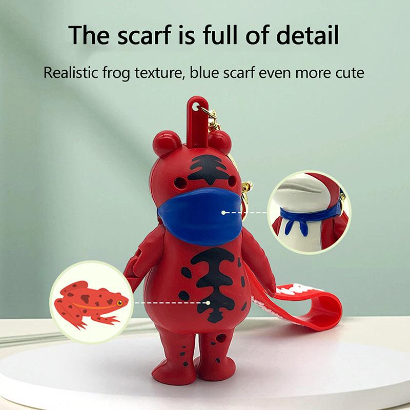 Новинка, забавная имитация, маленькая лягушка, брелок, подвеска, креативный, милый, пресс-салют, лягушки, игрушка, брелок, рюкзак, украшение, подарки