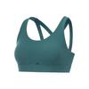 Li Ning Womens Fitness Series Solid Color Medium Support Tank Sports Bra Womens Sports Bra Cloud-Green AUBU040-2