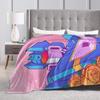 T-Transformers Soundwave Plush Blanket Boy Girl  Flannel Throw Blanket For Couch Chair Soft Custom Quality Bedspread Gift