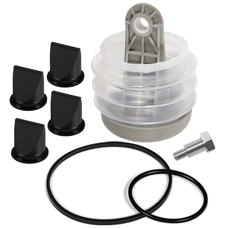385310076 1-1/2'' Duckbill Valve & 385230980 Pump Bellow & 385310151 O-Ring For Dometic S, T, J, VHT, VG Series Vacuum Pump Kit