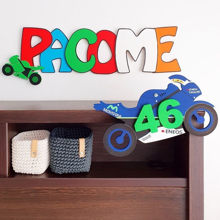 Objet décoratif - LE GEANT DE LA FETE - Lettre en bois médium 15 cm - Marron - Artisanal - Adulte