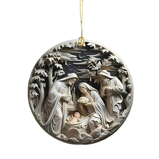 2D Акриловое Рождественское Украшение Легкое Домашний Офис Внутри Помещения Праздничная Вечеринка Рождество