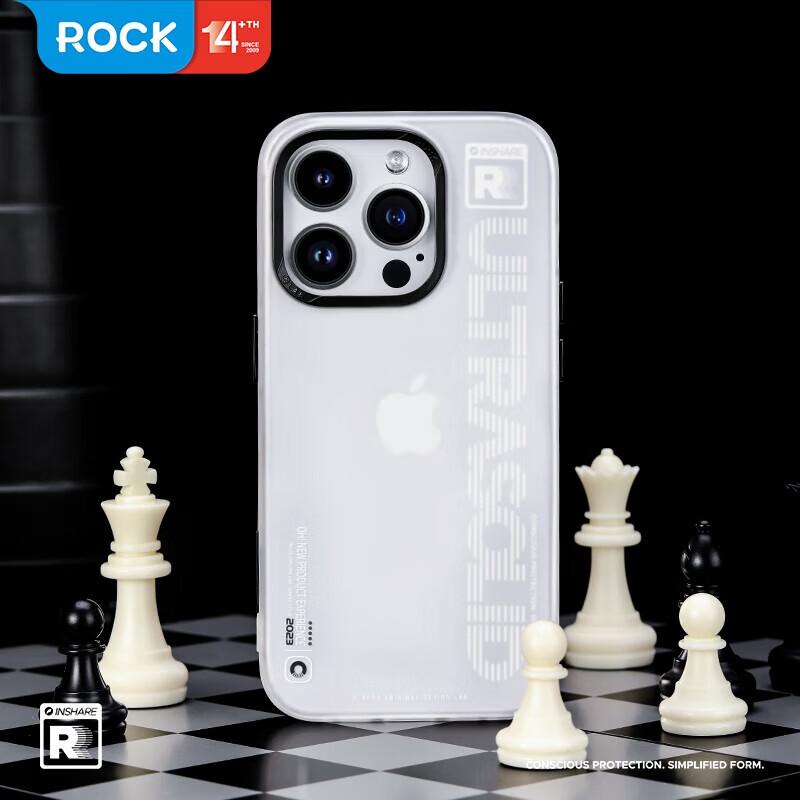 ROCK iPhone 15 Pro Frosted Skin-Feel Protective Case