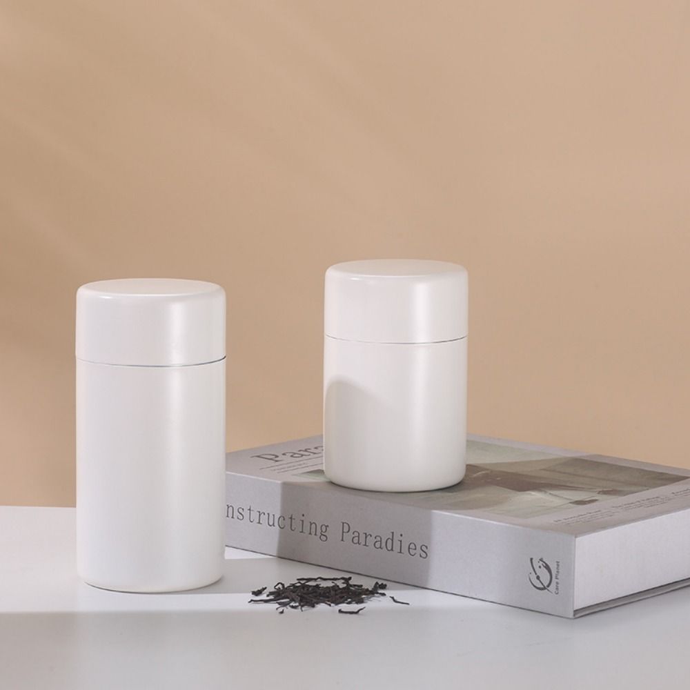 Airtight Seal Stainless Steel Tea Canister Stainless Steel Food Sealed Containers Loose Tea