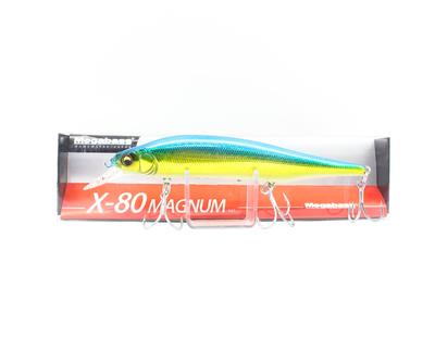 Megabass Тонущая приманка X-80 Magnum GLX Lapis Blue RU (7116)