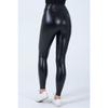 Женские кожаные леггинсы с завышенной талией и высокой талией, гибкие, удобные