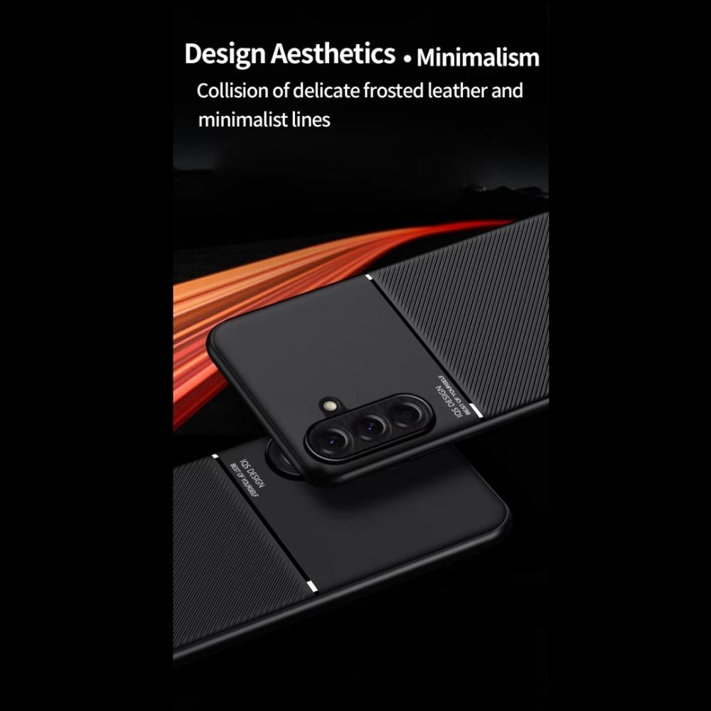 Бизнес-магнитный чехол для телефона с текстурой кожи для OPPO Reno 15 14 Pro 15F 14F, невидимая подставка, противоударный защитный чехол-броня