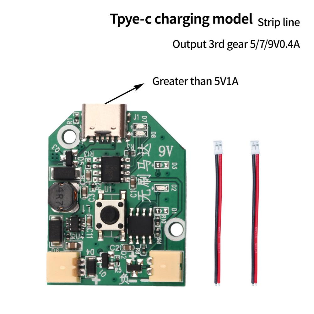 Модуль привода вентилятора Type-C Micro USB, 3-скоростной, бесступенчатое управление скоростью, плата управления зарядкой, мини-настольный вентилятор, ручной вентилятор, схема управления, печатная плата