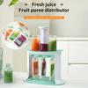 Homemade Babies Food Squeeze Station with Reusable Bags Dishwasher Safe BPA-Free Toddlers Puree Food Maker Pouch Filling Station