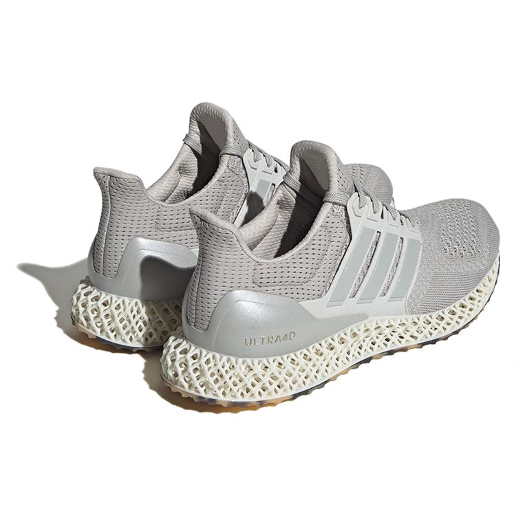 Adidas Ultra 4D Grey Gold Metallic Unisex Sneakers Grey-Two Grey-One IG2260
