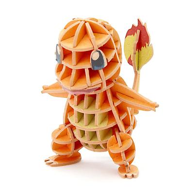 Si-gu-mi PLUS Покемон Чармандер - 3D Бумажный Пазл Набор для DIY Рукоделия для Детей и Взрослых - Развивающая Игрушка для Мальчиков и Девочек - 3D Искусство и Отличный Подарок