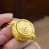 Brass Chinese Style Lucky Pendant Copper Car Key Ring Auspicious Zodiac Cornucopia Key Chain  Men