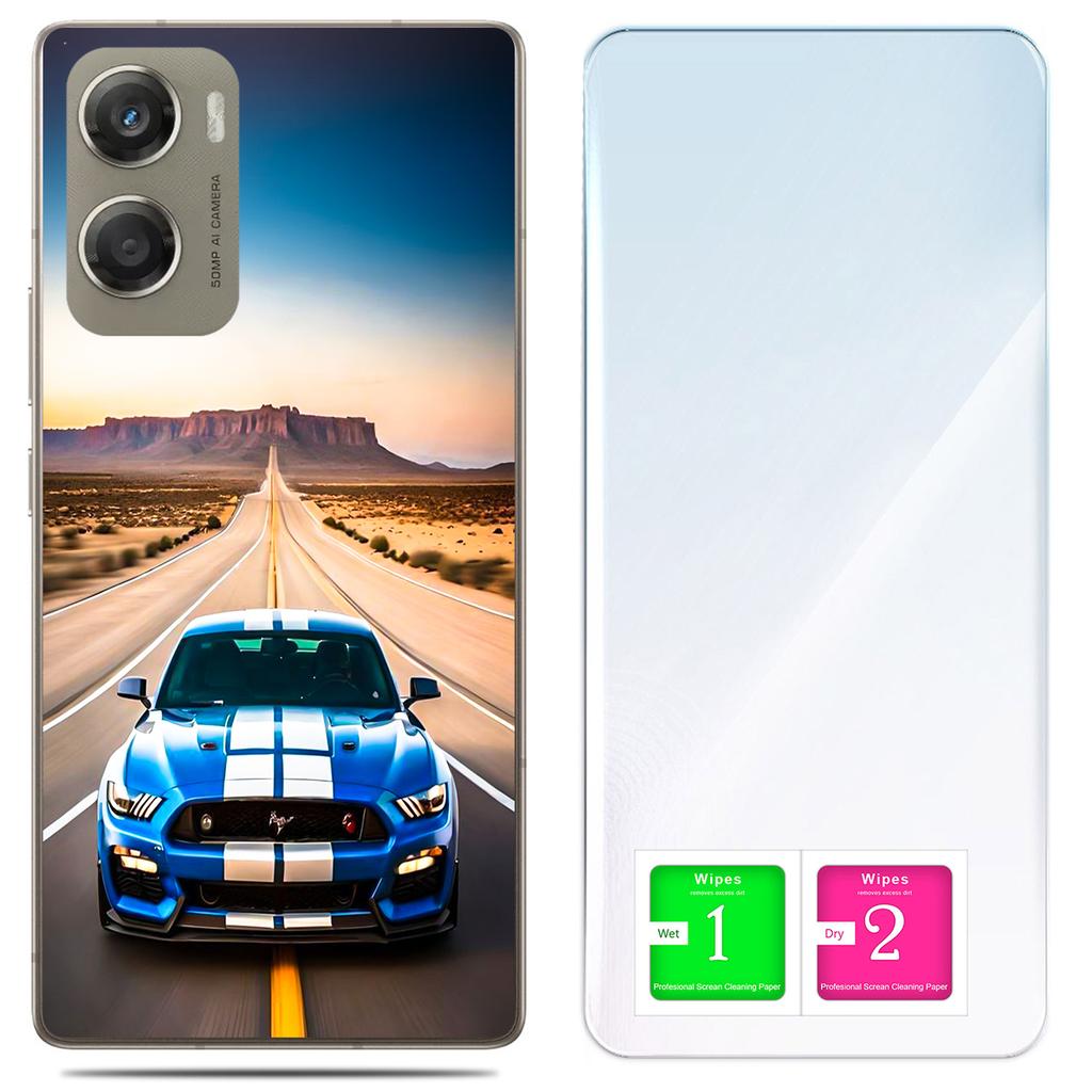 Etui Do Motorola Moto G06 / G06 Power Obudowa Case Plecki Futerał + Szkło