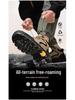 Мужские походные ботинки Velvet Mid-Cut - Нескользящие, Большие размеры, Спорт на открытом воздухе