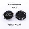 Hub Caps Hot New 2025 For qaz18 4pcs 60mm 61mm 68mm 69mm qaz18 Hub Caps Car Wheel Center Caps For qaz18 A1 A2 A3 A4 A5 A6 A7 A8
