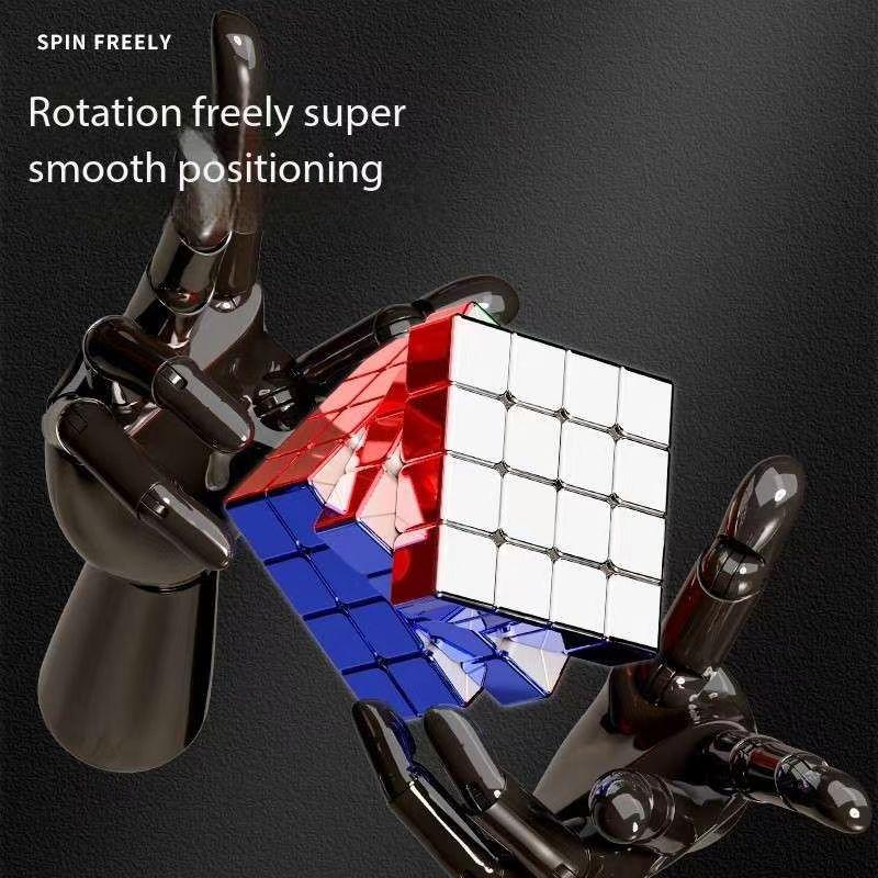 Legend Metal 4x4 5x5 Магнитный магический скоростной куб Fidget Toys Sengso Electroplate Cubo Magico Puzzle