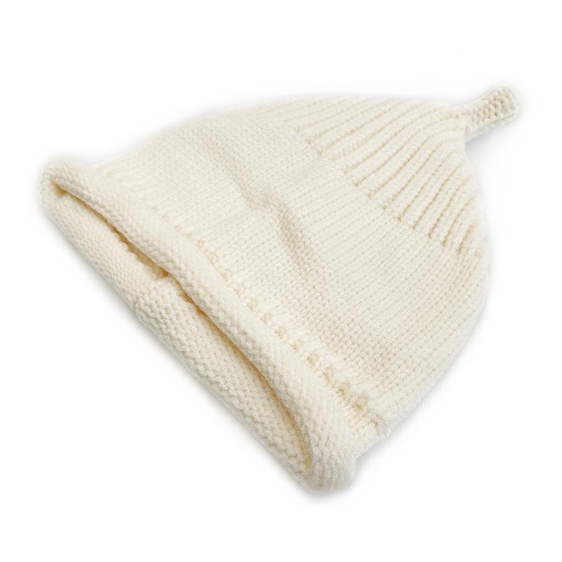 Унисекс шерстяная детская шапка "Кот Брат": Новое поступление Осень/Зима, Однотонный, Теплый трикотаж, Классический дизайн.