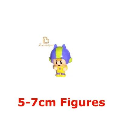 24pcs Anime Mini Figures Accessories Charms Poco Spike Nita Cute Cartoon Heroes Model Toys Game Collectibles for Children Gift