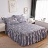 1PC Pastoral Style Bed Cover Colchas De Cama Matrimonial Double Lace Bed Skirt King Bedsheets Skirts (pillowcase Need Order)
