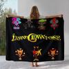ICP Rap Metal Insane Clown Posse Juggalo Фланелевое одеяло, Ультрамягкий теплый плюшевый плед для дома, спальни, кровати, дивана, кемпинга, пикника