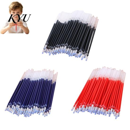 Needle Tip Pen Refills 50PCS 0.5mm Gel Ink Refills, And Conical Universal Replacement School Stationery Accessories Smooth Writing Pigment Based